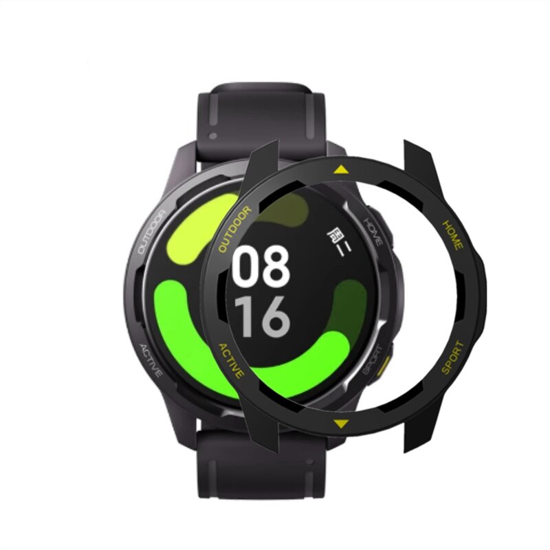 PC Schutzhülle für Xiaomi Farbe 2 Strap Smartwatch Cases Schutz Abdeckung Strap Stoßfest Stoßstange Smart Fall Zubehör 2022