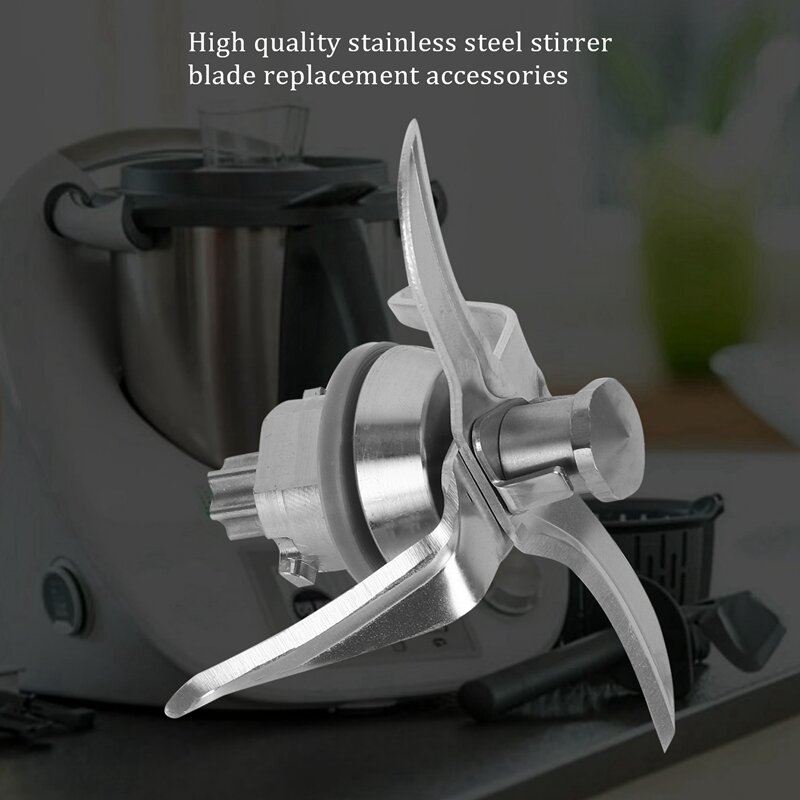Stainless Steel Blender Blade Stirring Attachment Whisk Butterfly Replacement Accessories For Vorwerk Thermomix TM21