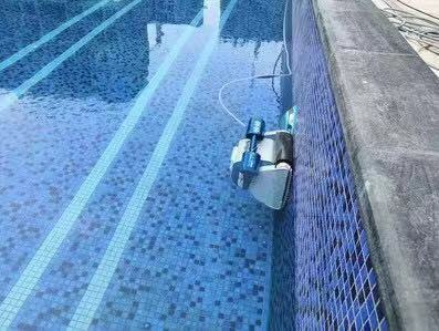Robotic Swimming Pool Cleaner, Wall Climbing Machine para Piscina