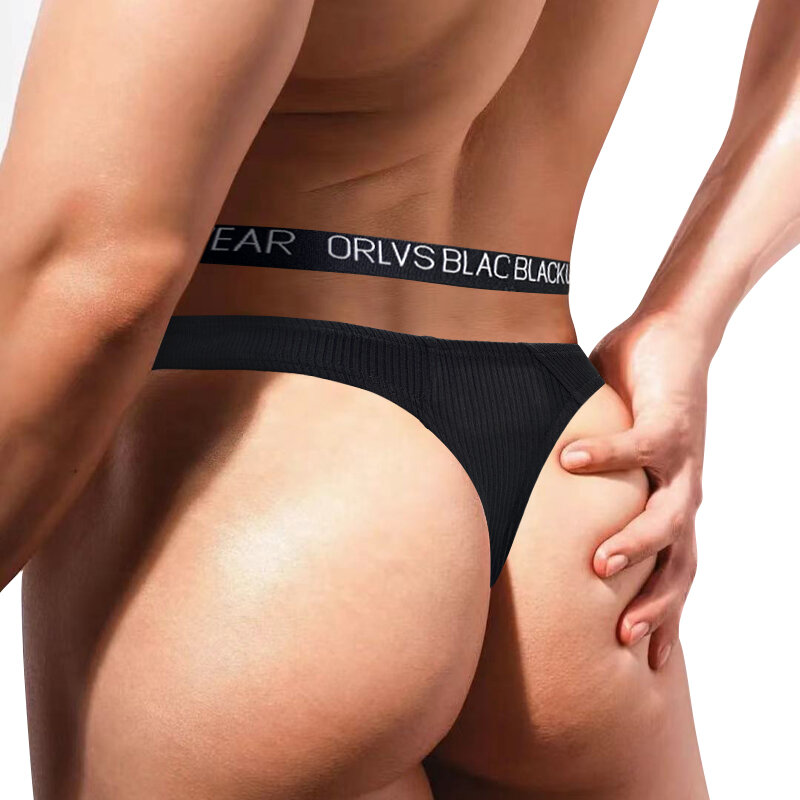 Gay Jockstrap – culotte Sexy pour hommes, sous-vêtements de Bikini pour hommes, string G