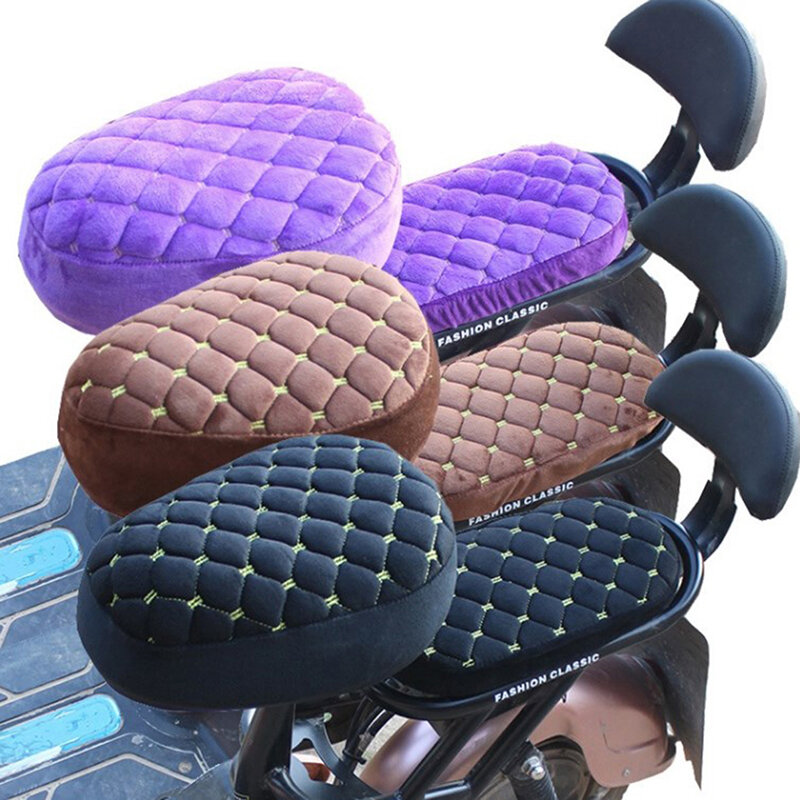 1pcs Seat CoverElectric Bicycle Seat Cover Battery Car Bicycle Universal Seat Cover Comfortable Thickening Cover