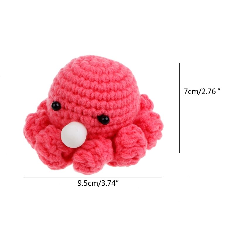 Crochet Fidgets presser poulpe coup bulle soulagement du Stress jouet parodie pratique blague accessoires pour adultes enfants