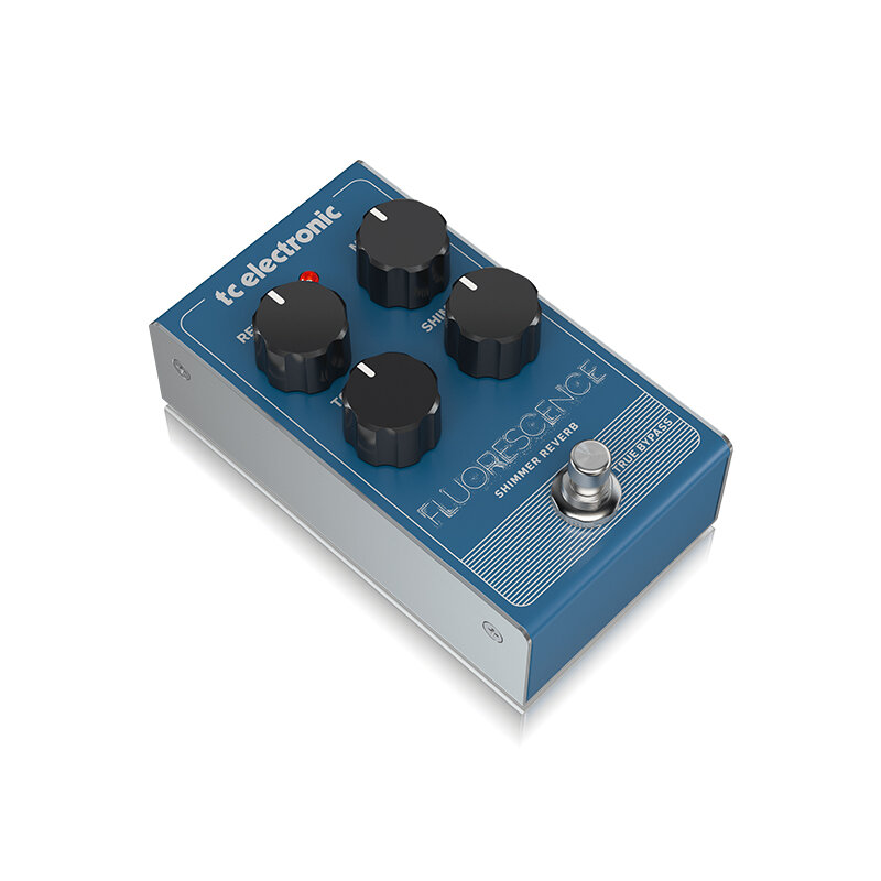 TC Electronic Fluorescence Shimmer Reverb Guitar Pedal with Intuitive 4-Knob Interface for Modern, Ethereal Reverb Sounds