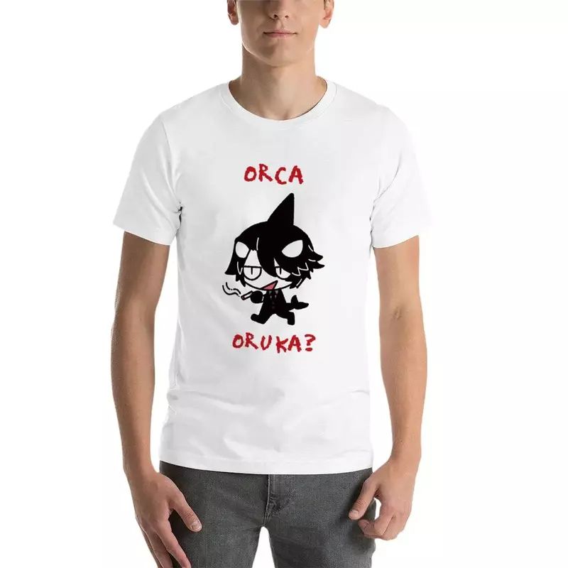 IDATE!! 남성용 재미있는 티셔츠, 애니메이션 의류 상의