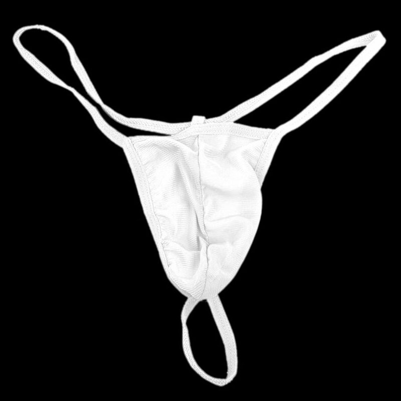 Men Thongs Sissy Sexy Porn Lingerie Uncensored Mens Transparent Mesh Underwear T-Back Briefs Pouch Enhancing Underwear