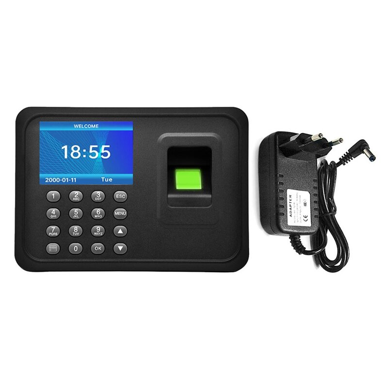 Retail Fingerprint Attendance Machine Biometric Attendance System 1000 Fingerprint Capacity Support USB Driver Download