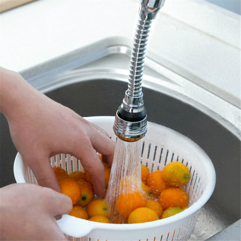 Torneira da cozinha de poupança água alta pressão bico adaptador pia do banheiro spray chuveiro do banheiro rotatable acessórios