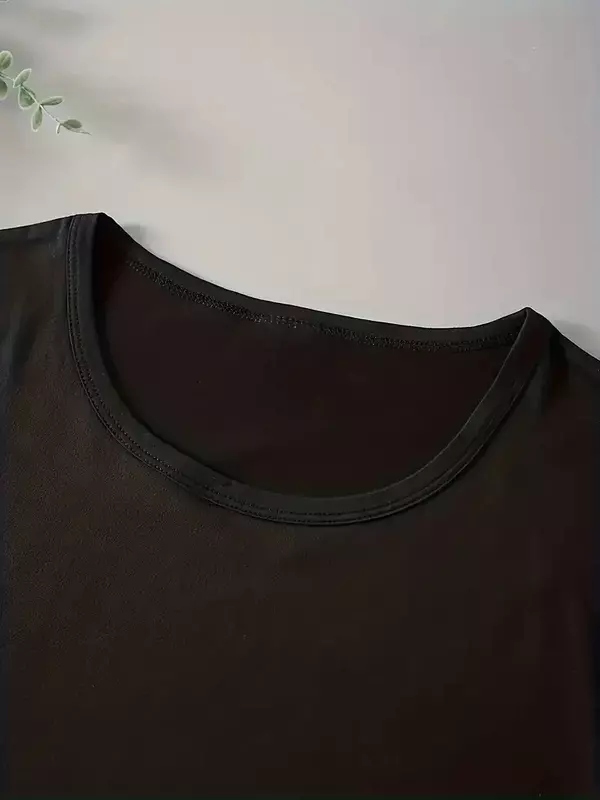 여성용 오버사이즈 프린트 티셔츠, 다크 캐주얼 반팔, 신축성 있는 루즈 플러스 사이즈 용수철, 여름 여성 상의