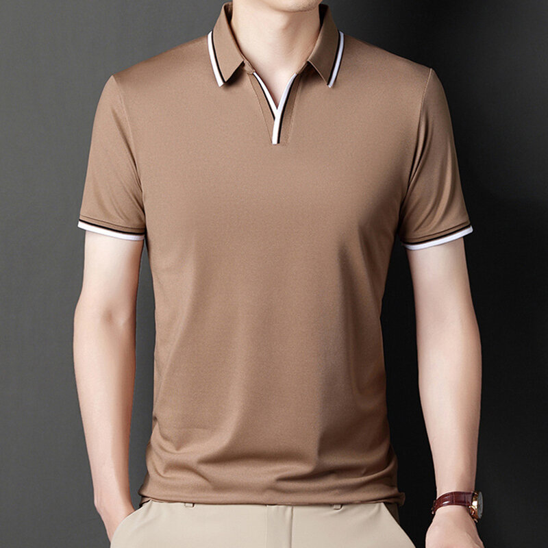 Casual Men\\\\\\\'s Shirt Daily Fit Holiday Male Regular Slight Stretch Solid Color Vacation Stylish Comfy Fashion Hot