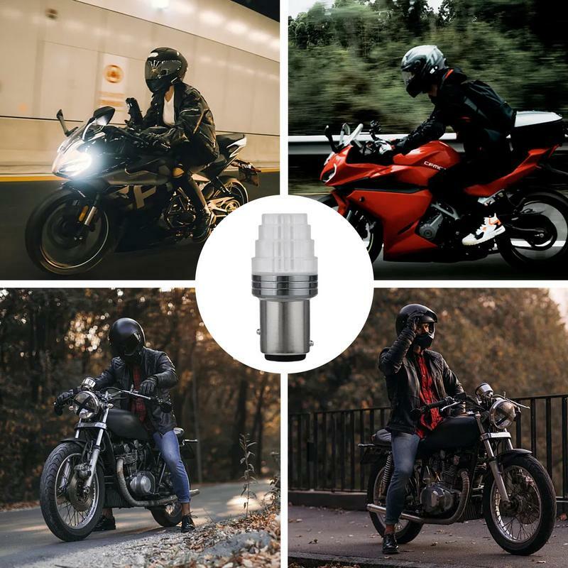 Luz do freio da motocicleta, Luzes de advertência piscando, Super Bright Flash Strobe, LED Taillights substituição