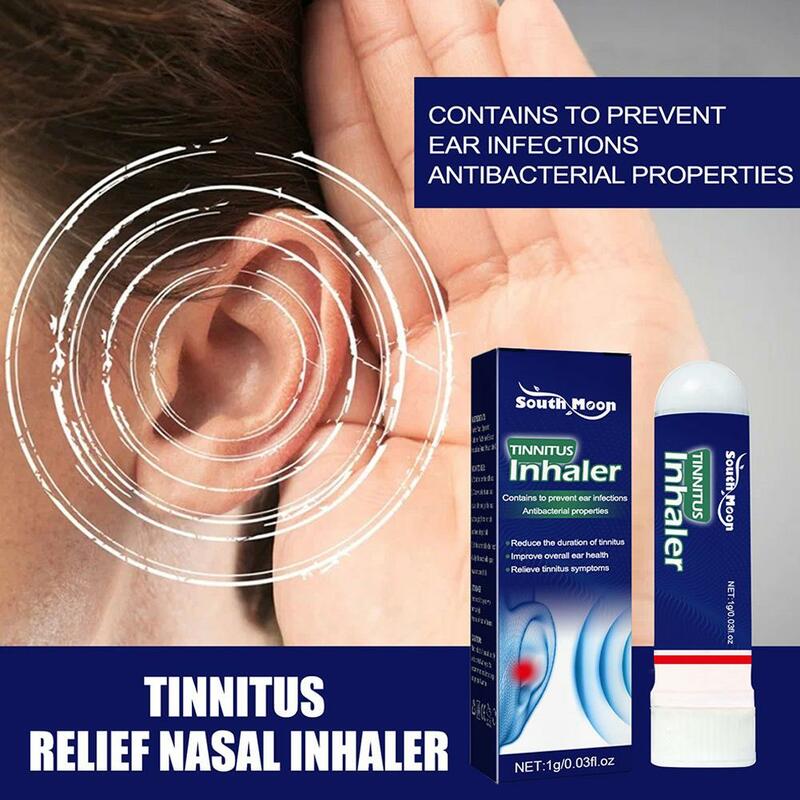 1/3/5pcs Ear squing Relief Treatment inalatore alleviare la sordità acufene prurito mal d'orecchio trattamento acustico duro assistenza sanitaria