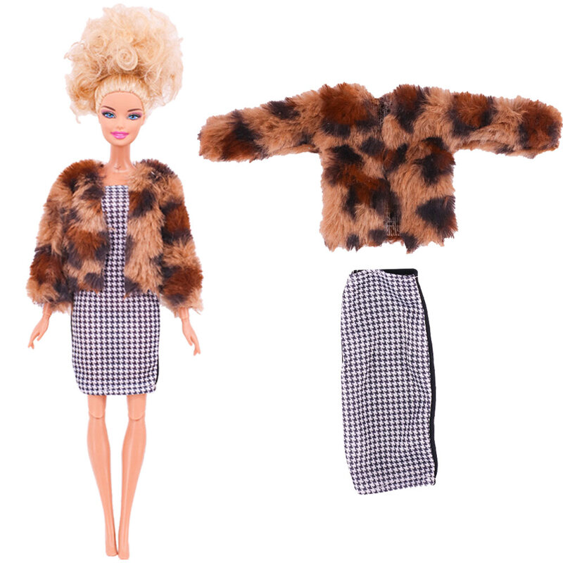 1 Stück Mode 30cm bjd Puppen kleidung, Modem antel, Hose, Kleid, geeignet für 11,8 Zoll Puppen, Freizeit kleidung, Geschenks pielzeug