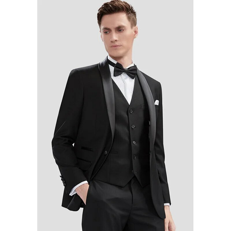 9194-T-Suit mantel bisnis pria kasual