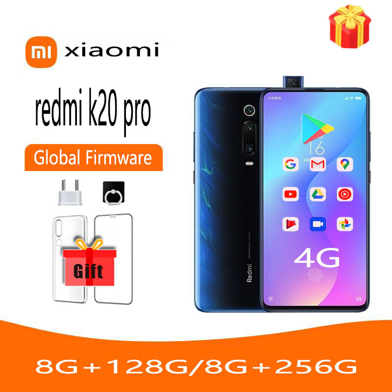 Xiaomi redmi K20 pro/ 9T Pro celular สมาร์ทโฟนเวอร์ชันสากล Qualcomm Snapdragon 855 6.39inchs 48MP 20MP 2340x1080 Android
