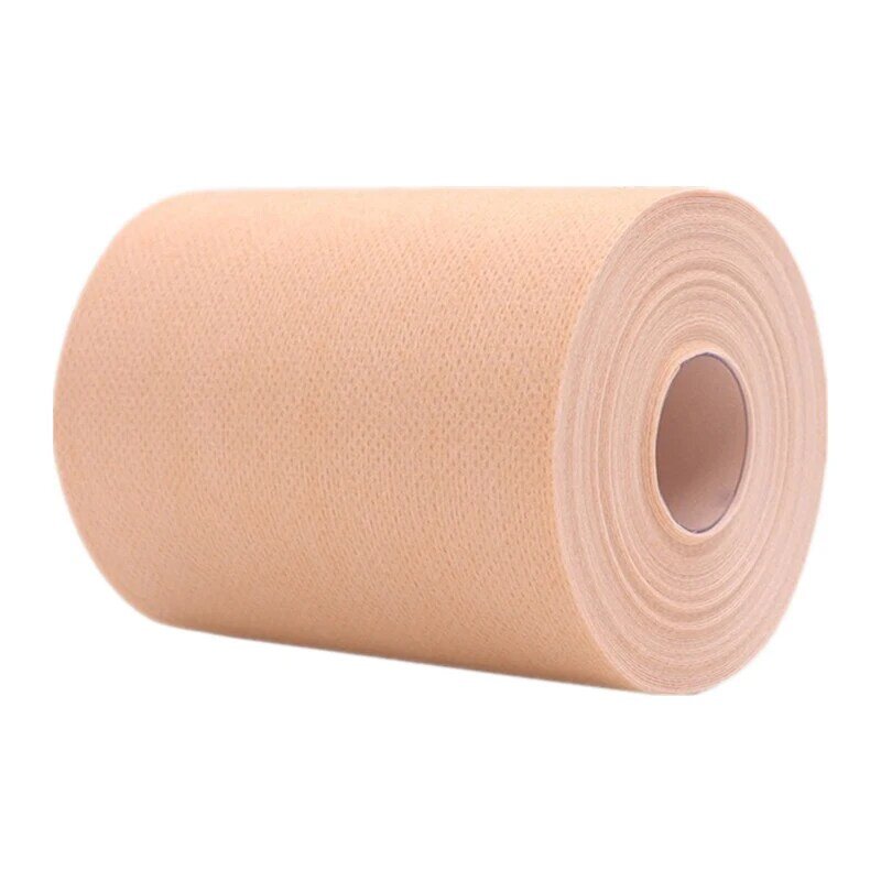 1Roll Breathable Non-woven Bandage Self Adhesive Medical Gauze Plaster Catheter Wound Dressing Fixation Tape 5/10/15/20/25cmx10m
