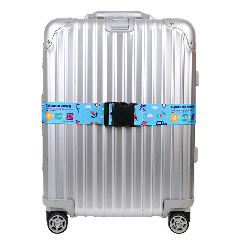 Travel Luggage Straps Suitcase Belts Adjustable Thickened Fadeless Strap Luggage Straps Luggage Accessories Suitcase Belt