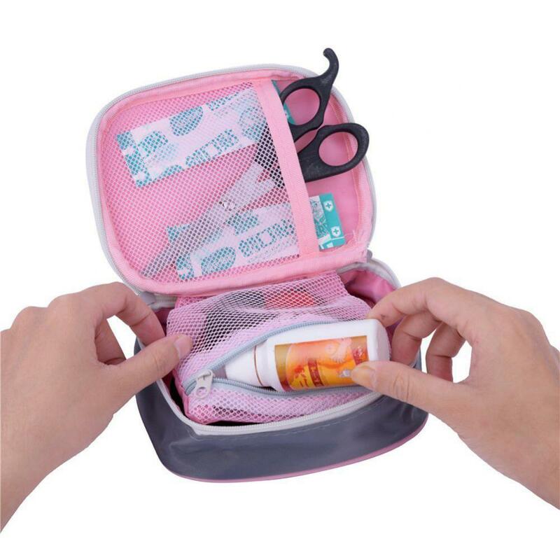1 ~ 10 Stück Mini Outdoor Erste-Hilfe-Kit Tasche Reise tragbares Paket Notfall-Kit Taschen Aufbewahrung tasche kleiner Organizer