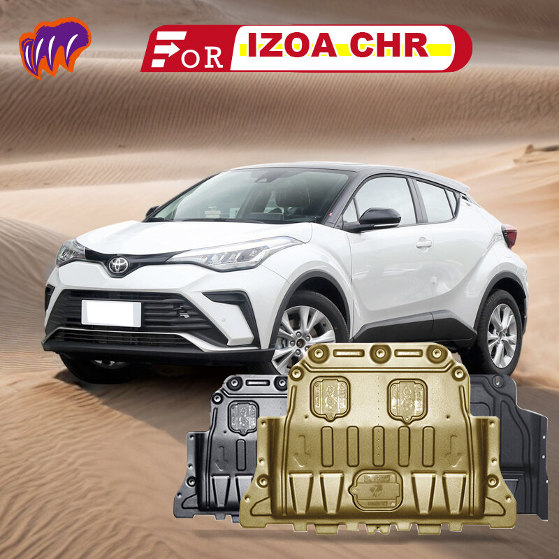 Toyotaのシャーシ,スプラッシュガードの保護ボード,カバー下の車のアクセサリー,izoa chr 2018 19 20 2021 2022 2023