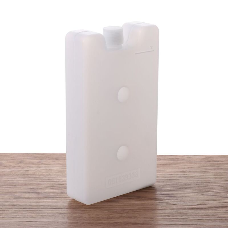 1PC 400 Ml Freezer Es Blok untuk Piknik Perjalanan Makan Siang Dapat Digunakan Kembali Cool Cooler Paket Tas Makanan Segar Penyimpanan air Injeksi Kotak