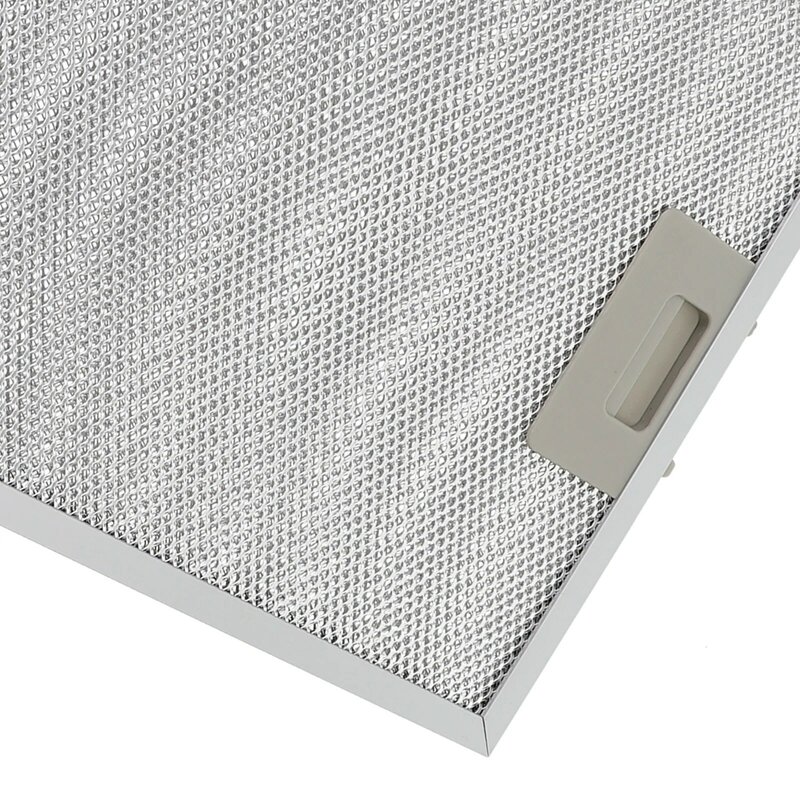 Filtro de ventilação confiável para exaustor, Alumínio Graxa Layering, Compatível com Range Hood Vents, Prata, 305x267x9mm