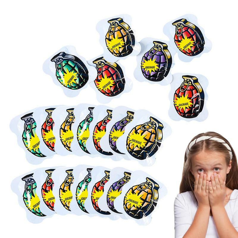 Bombs Bags For Kids Bombs Bag Toy Outdoor Toys Simulation Blew Up Prank Toys Unique Goody Bag Fillers Self-Inflating Fake Bombs