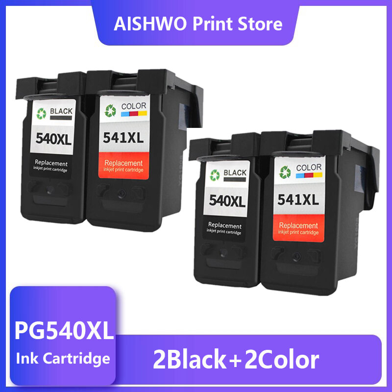 PG540 CL540 Pg 540 Xl Cl 541 Xl Inkt Cartridge Vervanging Compatibel Voor Pixma MX515 MX525 MX535 MG2150 MG2250 Printer