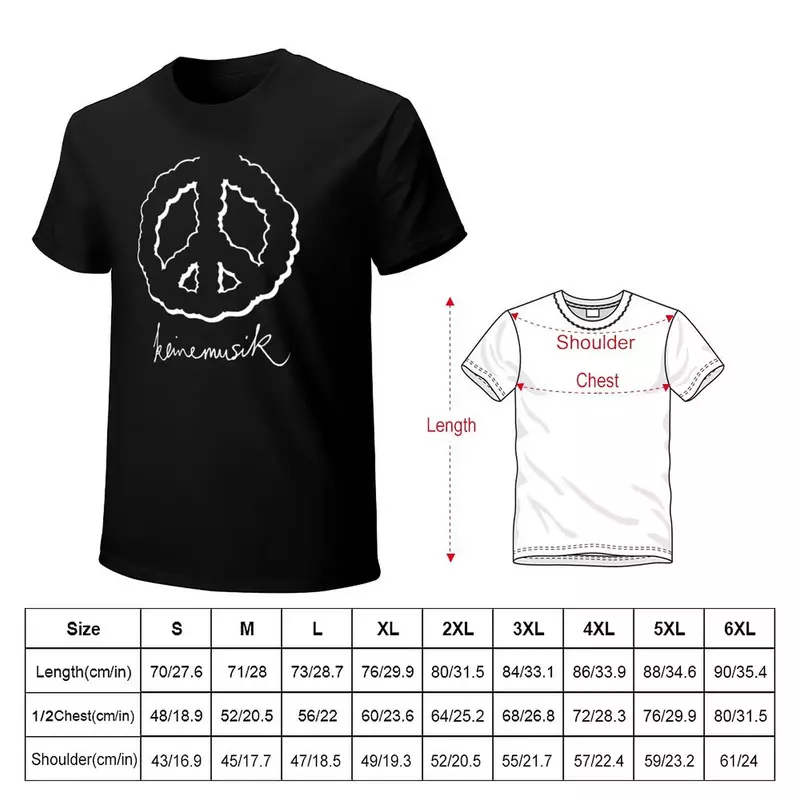 Keinemusik 남성용 그래픽 티셔츠, 미적인 의류, 빠른 건조, 재미있는 티셔츠