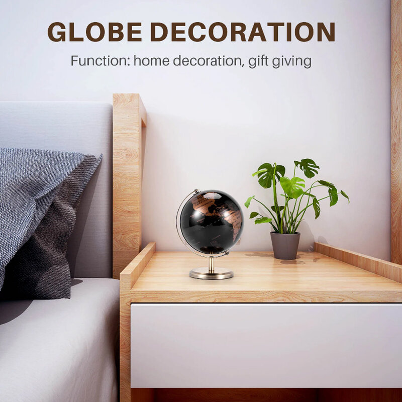 19x15cm luksusowa globus mapa konstelacji globus do domowego stołu ozdoby na biurko prezent akcesoria do dekoracji domu