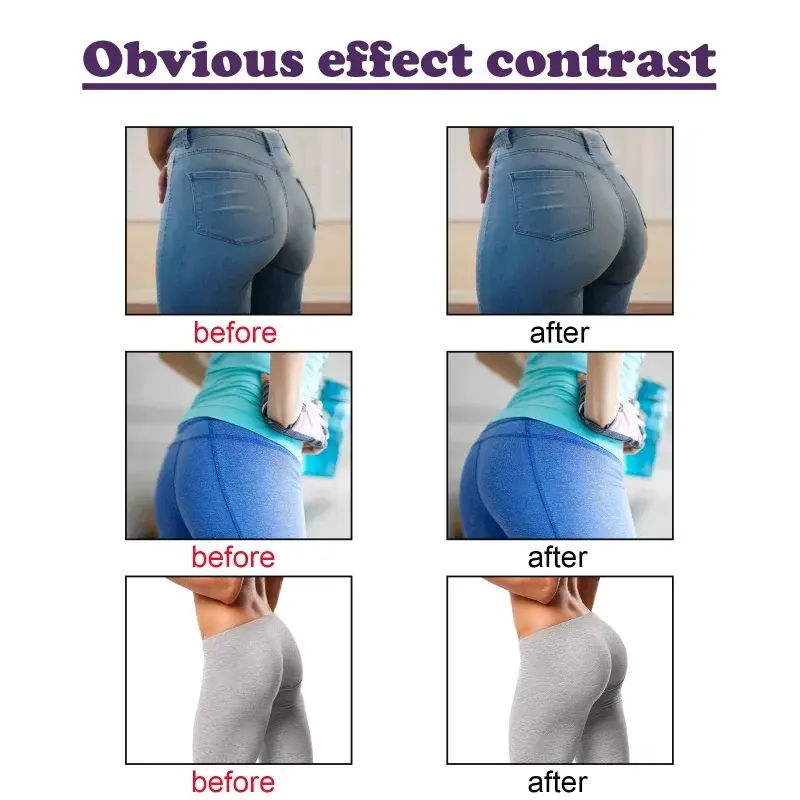 Óleo de Crescimento Rápido Nádega Nádega Quadril Alargamento Óleos Essenciais Creme Melhoramento Eficaz Ass Lifting Firming Hip Lift Up Butt