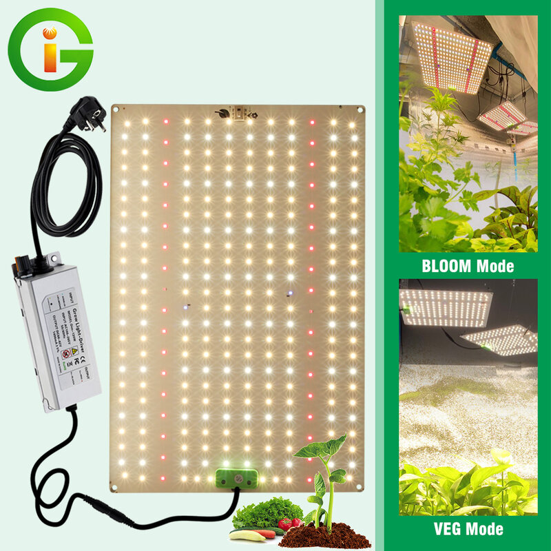 LED成長ランプ,Samsung LM281b,温室,水耕植物用のフルスペクトル園芸照明