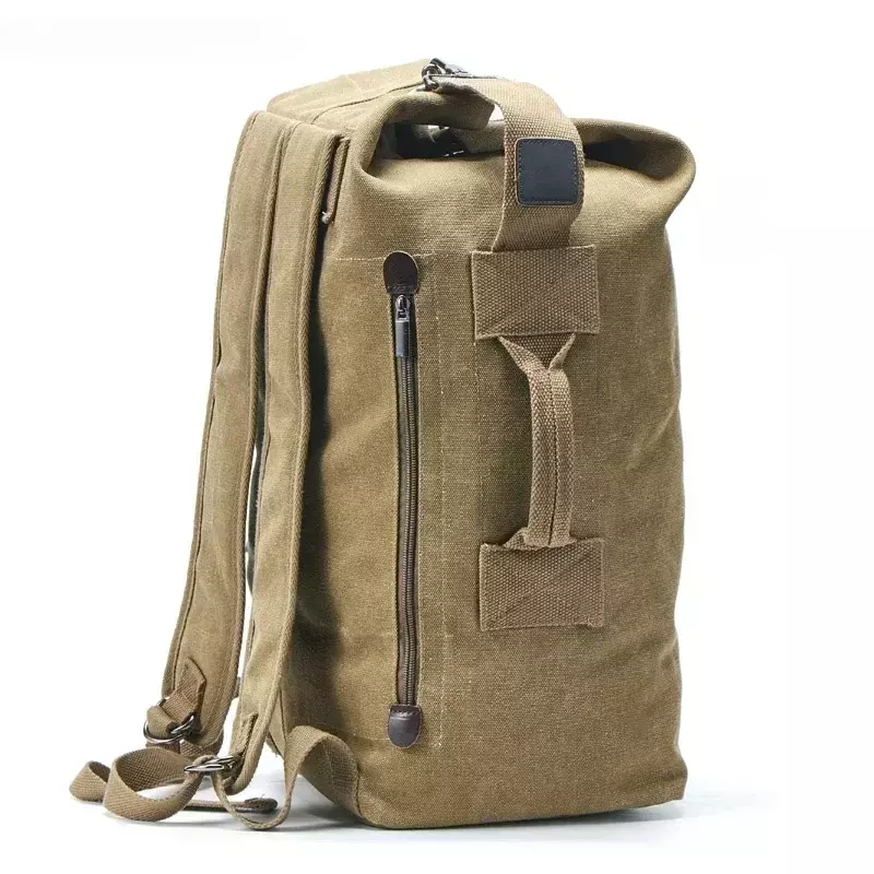 Plecak o dużej pojemności męska torba podróżna plecak alpinistyczny męski bagaż płócienne wiadro torby na ramię dla chłopców plecaki męskie