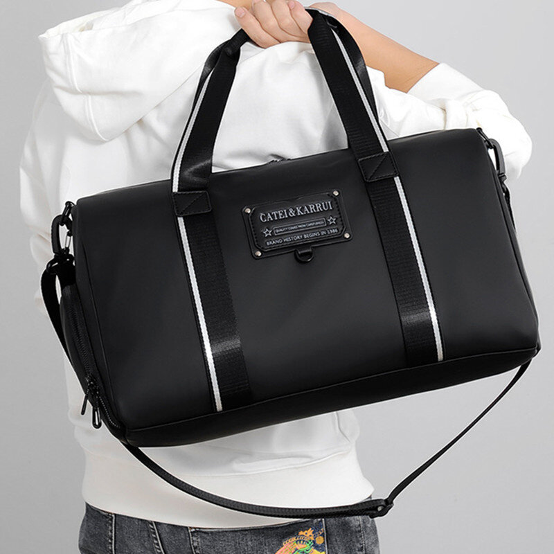 Wysokiej jakości moda męska torba podróżna torby podróżne o dużej pojemności torba torba podróżna biznesu worek marynarski męskie torba sportowa na siłownię