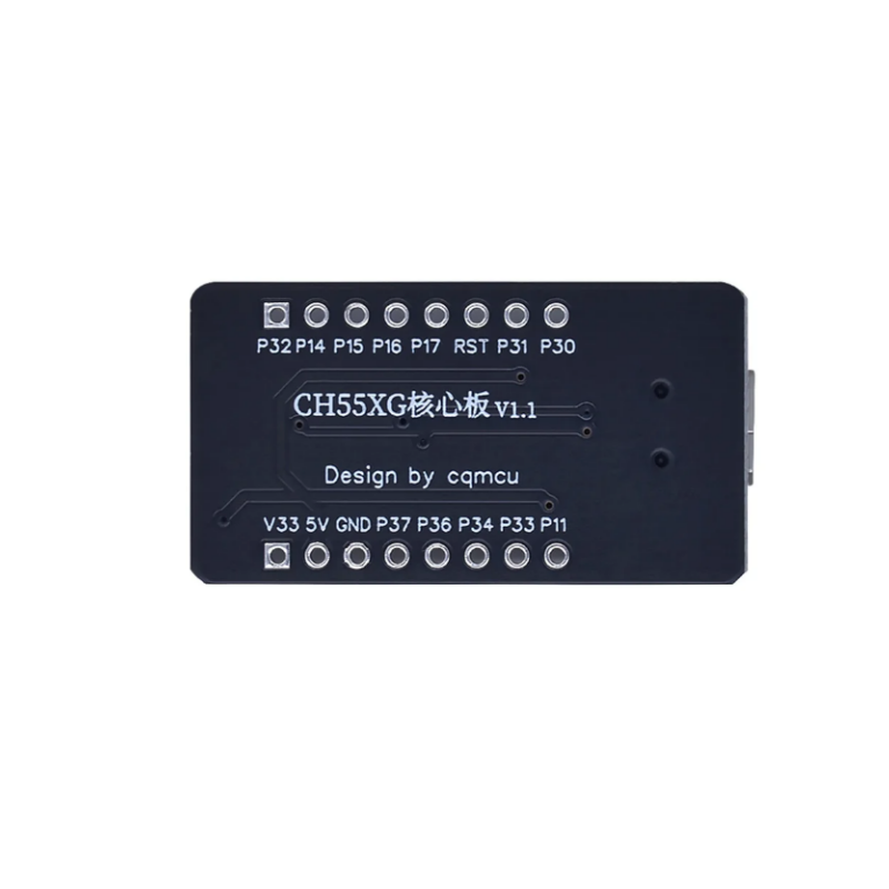 CH552G 51 MCU, carte de développement, carte d'apprentissage système CH551G, carte de communication, téléchargement USB