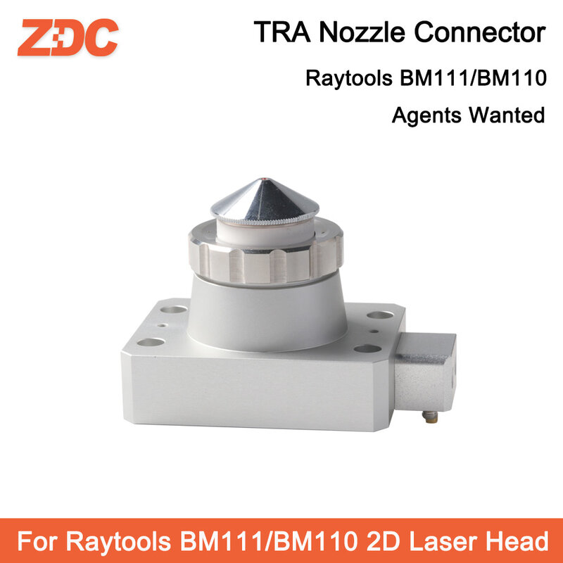 Raytools BM110 BM111 złącze TRA włókna maszyna do cięcia metalu część dla Raytools BM110 BM111 2D głowica laserowa