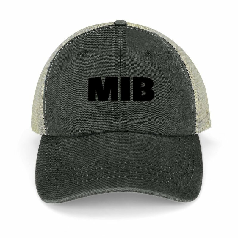 MiB Cowboy Hat Golf Cap Snap Back Hat Mens Tennis Women's