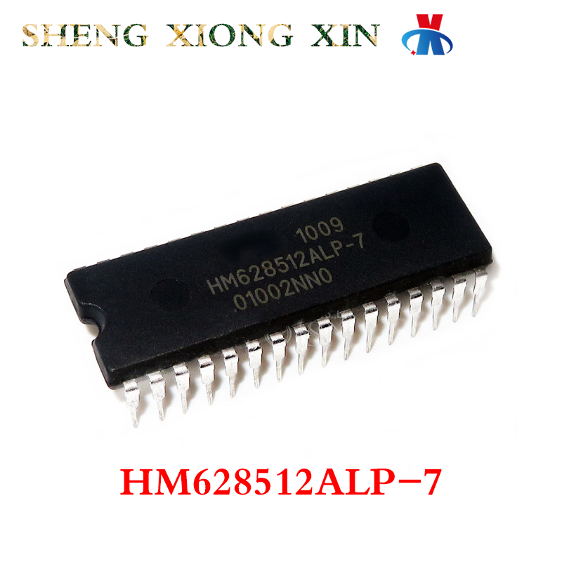 5 pièces/lot 100% nouveau HM628512ALP-7 DIP-32 puce mémoire AVEN628org628512 circuit intégré