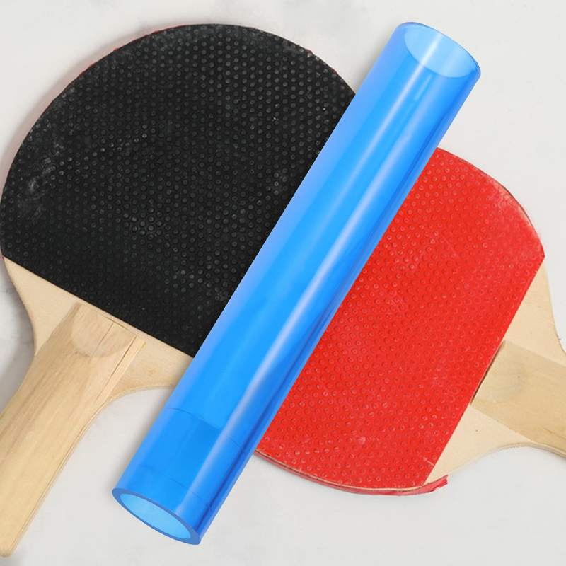 Table Tennis Racket Rubber Pingpong Bat Supplies Plastic Roller Tube Pins for Pvc Repair