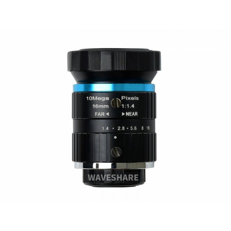 Waveshare 망원 렌즈, 라즈베리 파이 하이 퀄리티 카메라용, 16mm