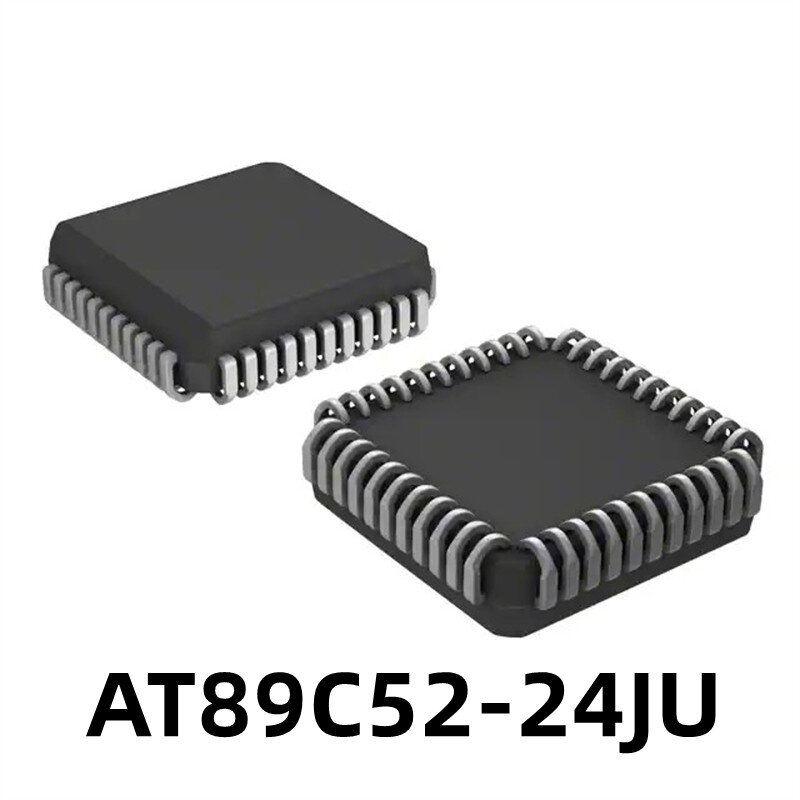 1 piezas AT89C52-24JU AT89C52 PLCC44 MCU IC Chip