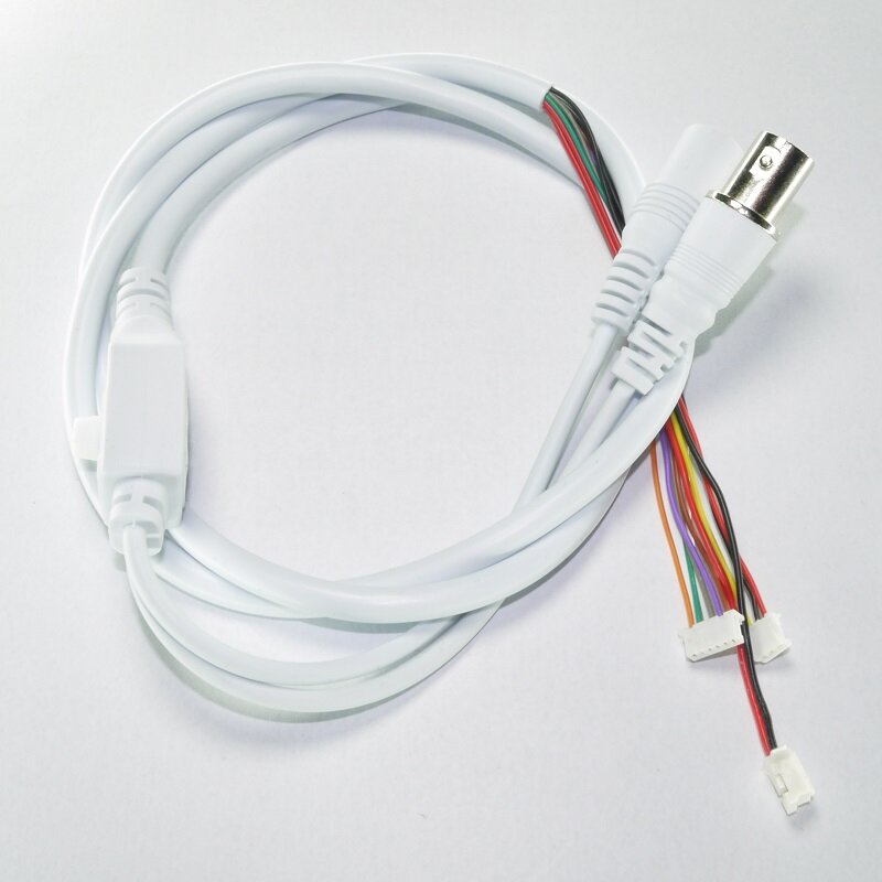 CCTV Camera Video Cable With OSD Menu Button For CCTV Camera