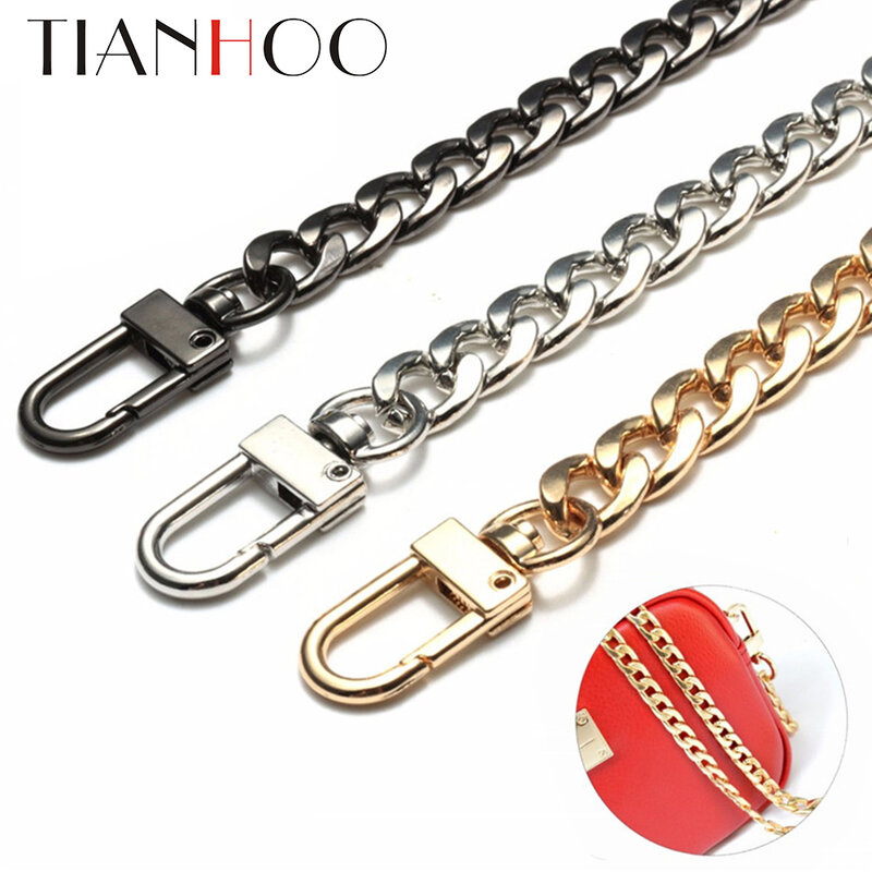 Metal Chain For Bag Strap for Crossbody Handbag Handles  Parts & Accessories