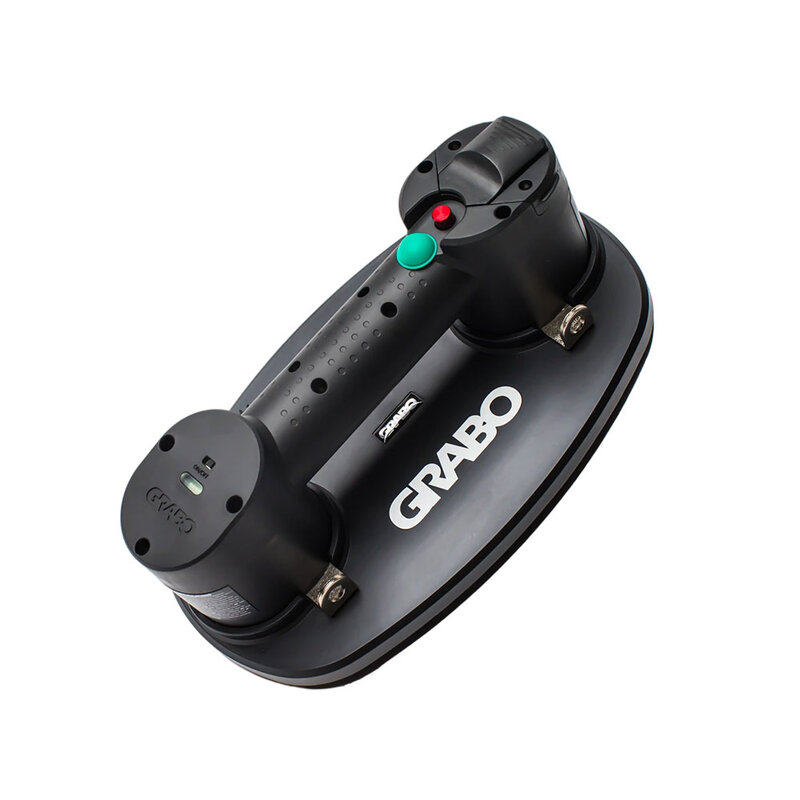 Grabo Alat Pengangkat Cup Pengisap Vakum Elektrik Portabel untuk Ubin Kaca Granit Alat Instalasi Cepat Pengangkat Slab Berat