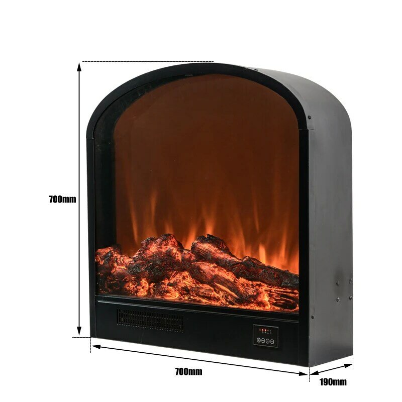 Prezzo basso di fabbrica Home Decor Flame A Family Heating caminetti tavolo decorativo ad arco caminetti elettrici autoportanti