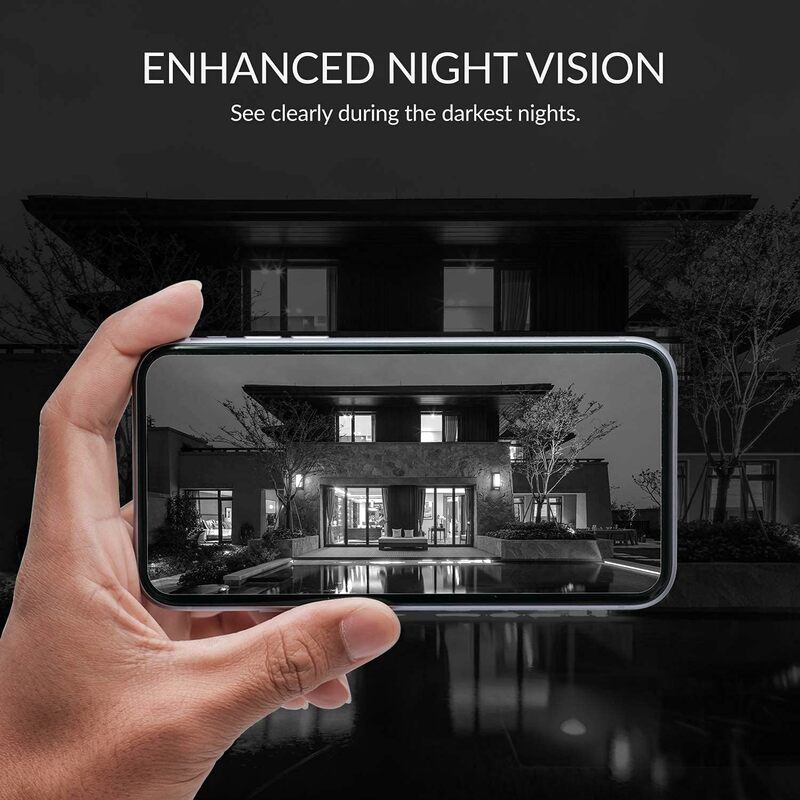 야외용 무선 보안 카메라, 전면 문짝 IP 스마트 캠, 방수, 와이파이, 야간 투시경, Yi Kami 1080p