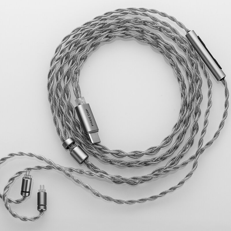 Улучшенный кабель для наушников Moondrop FREE DSP USB-C, полностью сбалансированный аудиовыход, кабель DSP