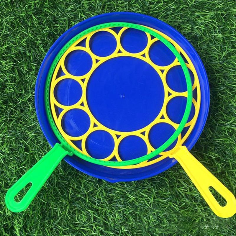 Kids Soap Bubble Machine Blowing Bubble Plate Crianças Creative Funny Gift Big Dish Bubble Set Blower Maker Bubble Outdoor Toys
