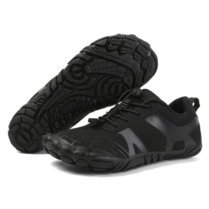 Unisex amortecido Low Top Montanhismo Vadear sapatos, Anti Slip, durável sapatos de caminhada, respirável e amortecido, Novo