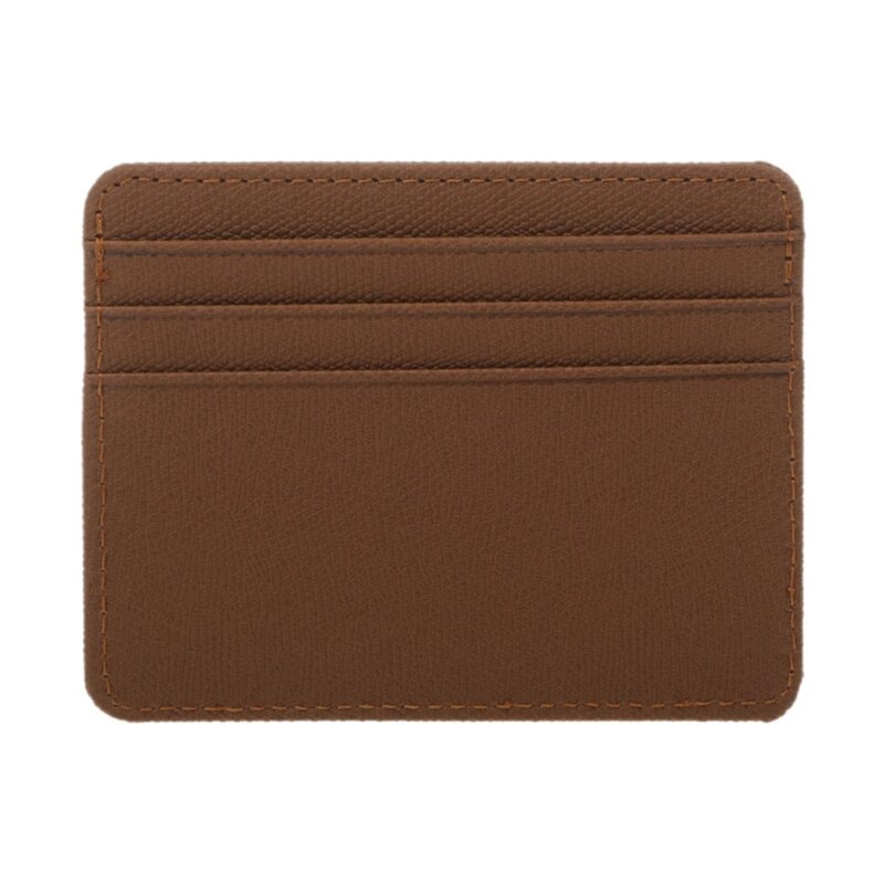 カードホルダースリム銀行クレジットカード ID カードコインポーチケースバッグ財布オーガニ E74B