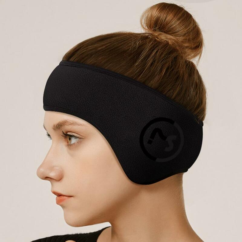 Earmuffs unisex Windproof com fita adesiva, Super macio alta Elastic Ear Bag, ajustável, grosso, inverno, final