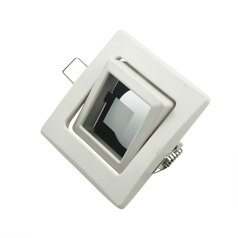 Okrągłe LED uchwyt lampka punktowa GU10/MR16 GU5.3 LED typu downlight oprawa oprawa oprawka ze stopu aluminium